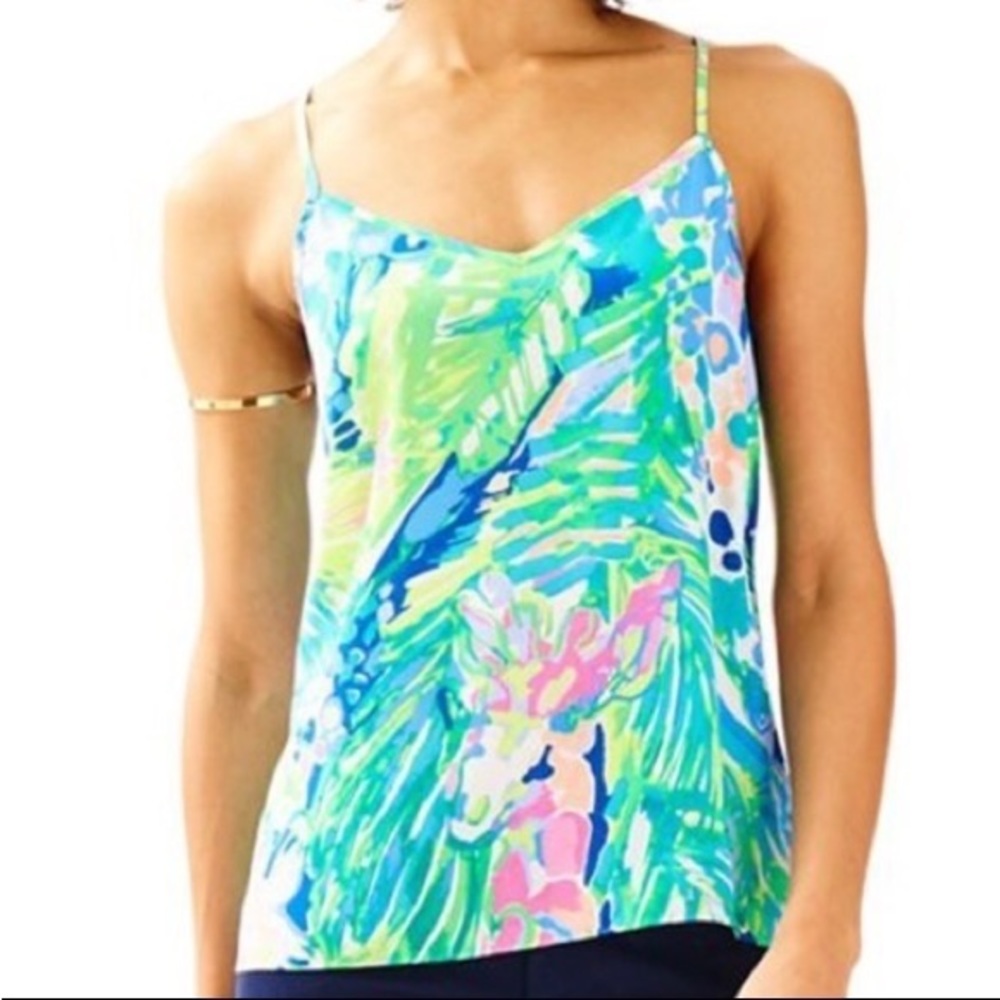 Lilly Pulitzer Dusk Tank Top- Multi Colored